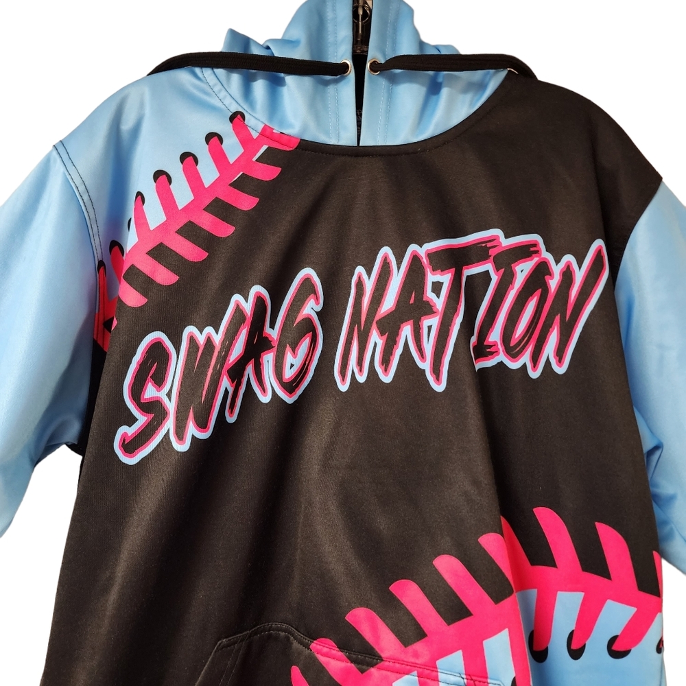 Swag Nation Hoodie Sz S - Picture 3 of 12